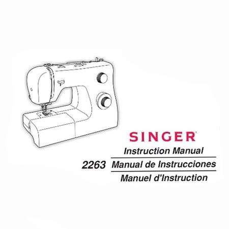 singer simple 2263 manual free